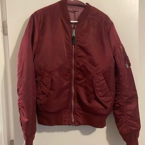 Burberry ma 1 blouson red large